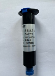 乐泰3492透明光学级别专用UV胶高强度分装30cc镜头粘接低粘度