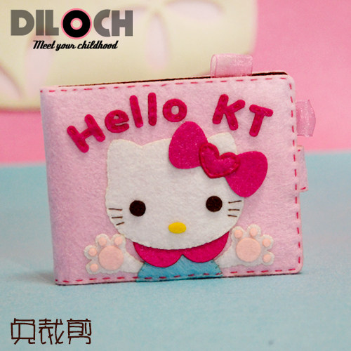 免裁剪不织布手工diy材料包KT猫