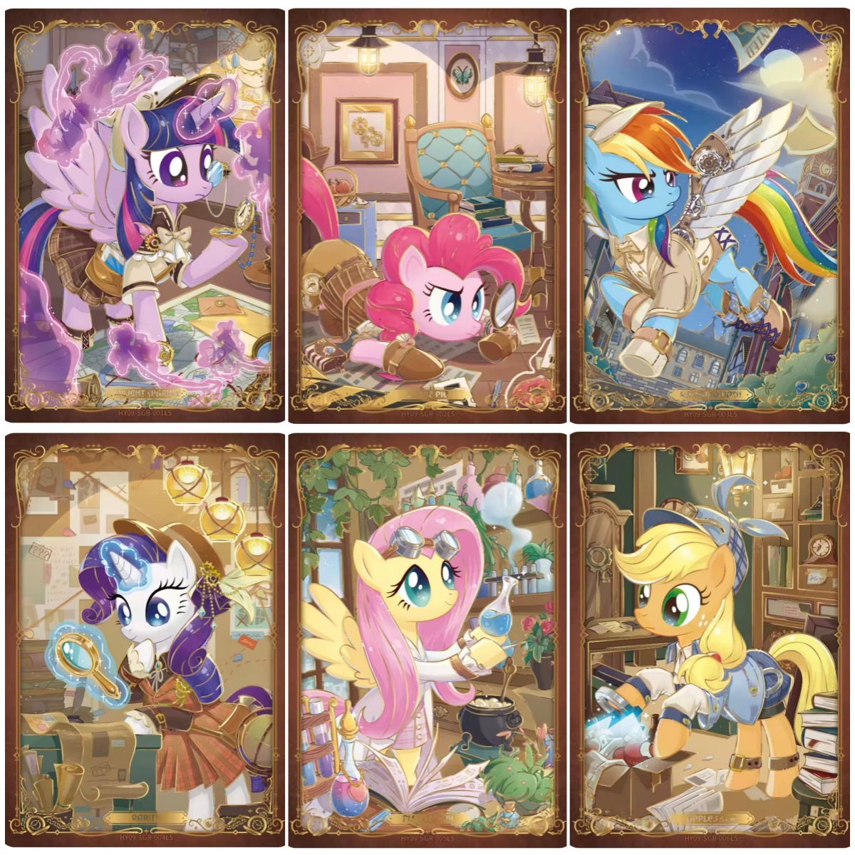 正版小马卡牌辉月9弹 SGR合集单卡散配 碧琪 柔柔 珍奇 云宝