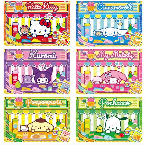 正版三丽鸥家族萌梦收藏卡片经典包森语乐章SR正版周边卡牌GP