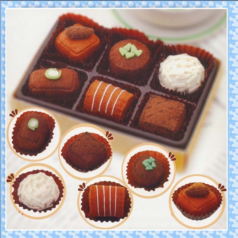 巧克力不织布手工DIY材料包