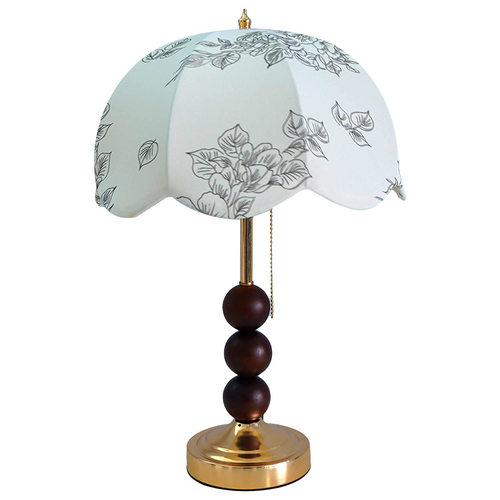 Nordic Retro Table Lamp French Pastoral Style Bedside Decor
