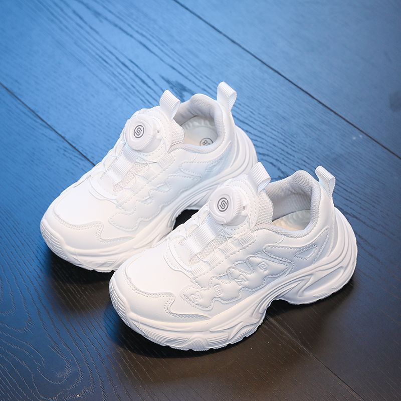 【高定童鞋】儿童白色超轻运动鞋