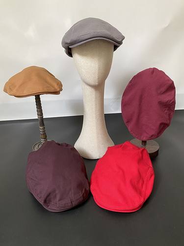 外贸库存春夏英伦港风百搭前进帽时尚帅气方圆脸显脸小百搭雅痞帽