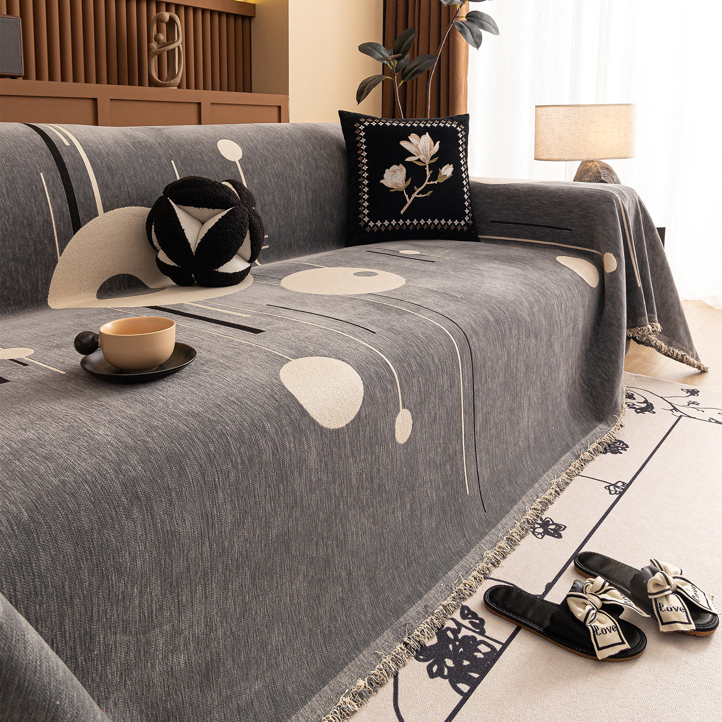 2025新款沙发盖布防滑轻奢高级感一整张全盖沙发巾沙发套罩沙发毯,居家布艺,沙发套,淘宝优惠券,粉丝福利购,淘宝优惠卷