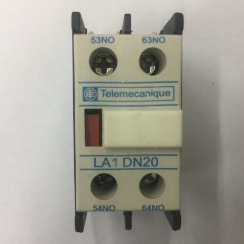 接触器辅助触点LA1-DN20 LA1DN20C LADN20C 2常开辅助触头2N0