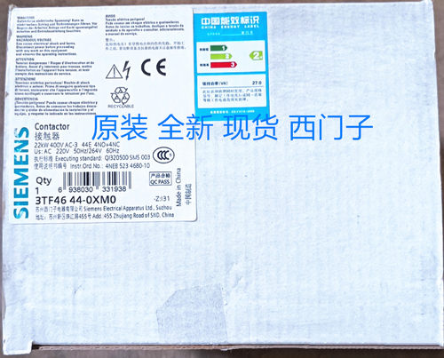 原装正品西门子3TF4644-0X交流接触器3TF46 44-0XM0 220V