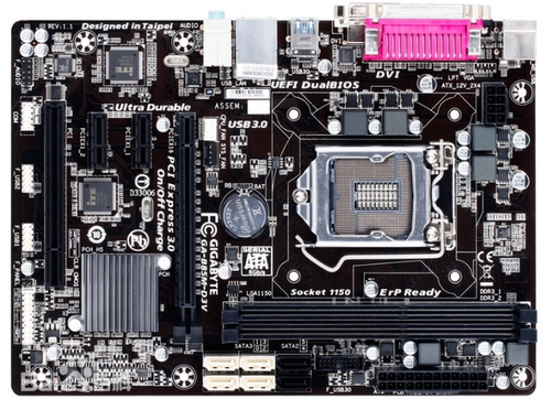 Gigabyte/技嘉 B85M-D3V 二手实体正品技嘉主板支持1150针CPU