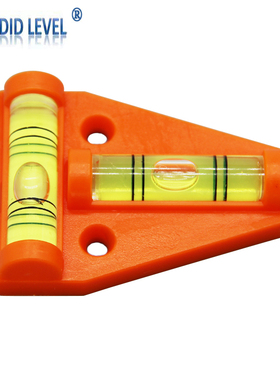 塑料T形水准仪挂架高精度水平泡5813水平仪水平柱托架水平尺配件