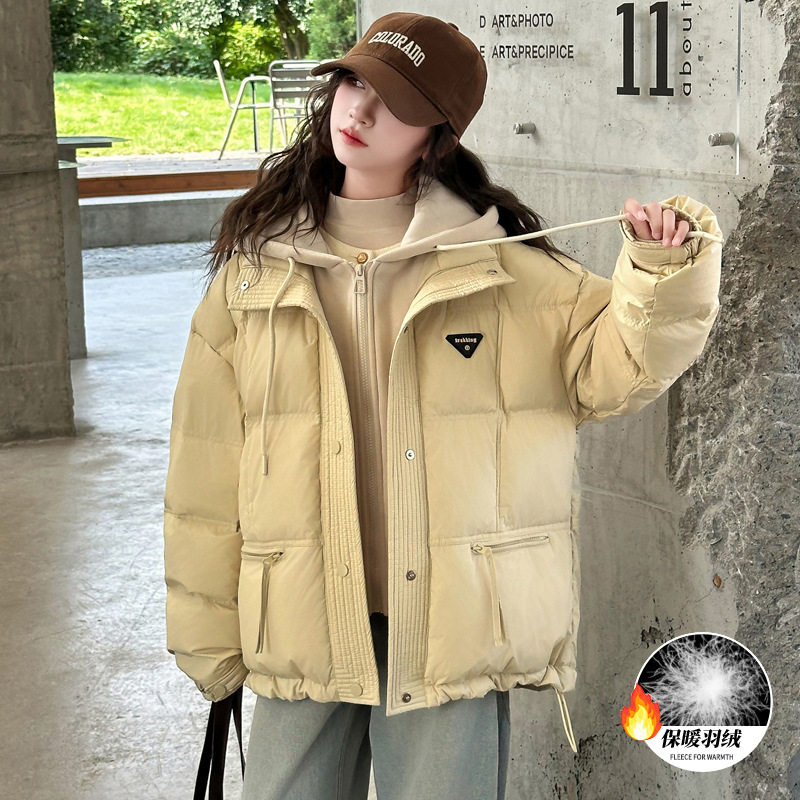 女童假两件羽绒服冬装2025新款女大童加厚棉服儿童秋冬季新年外套,童装/婴儿装/亲子装,羽绒服,淘宝优惠券,粉丝福利购,淘宝优惠卷