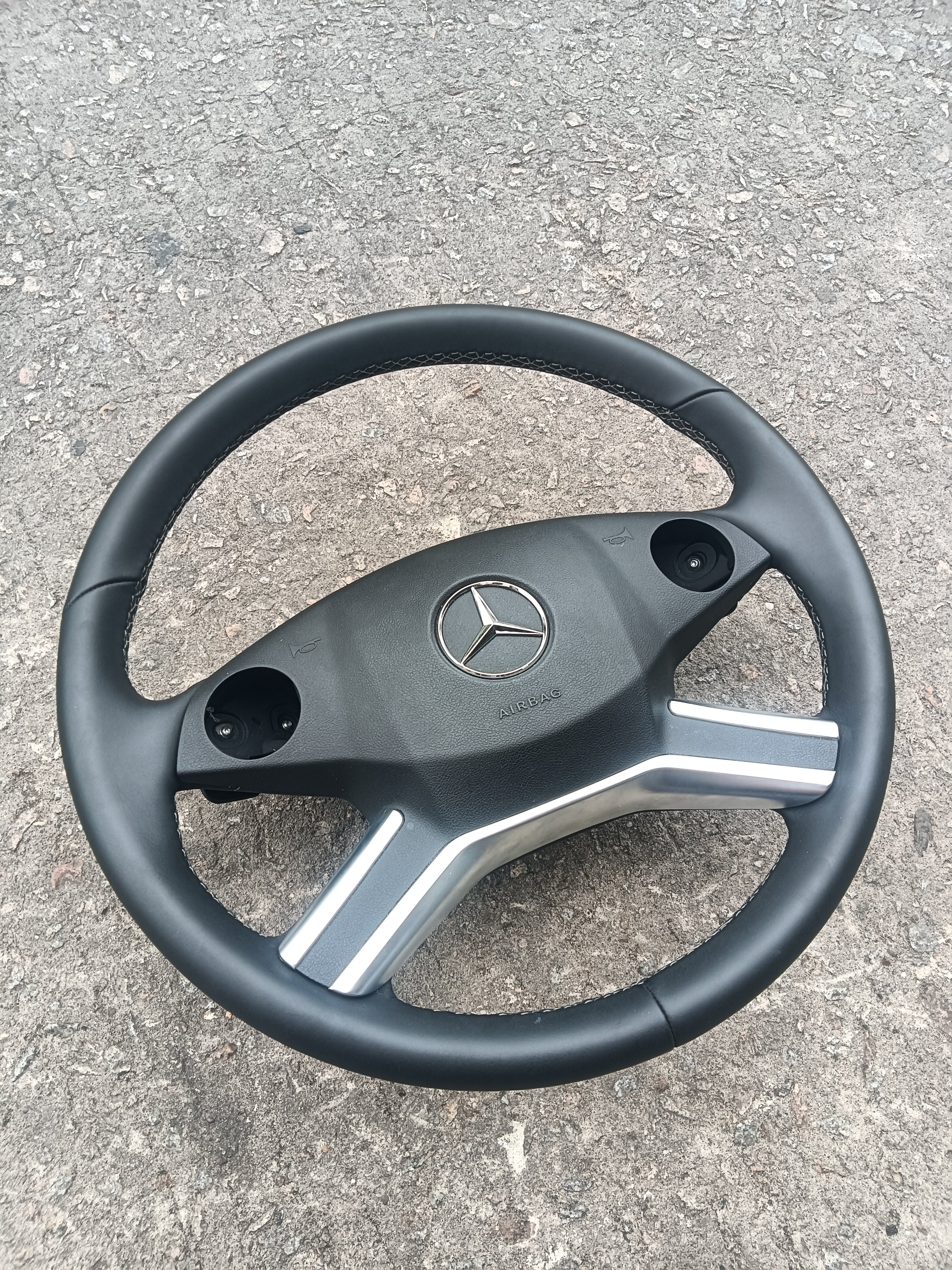 奔驰 R300 R320 R350 R400 R500 W251 原装方向盘总成带换挡拨片