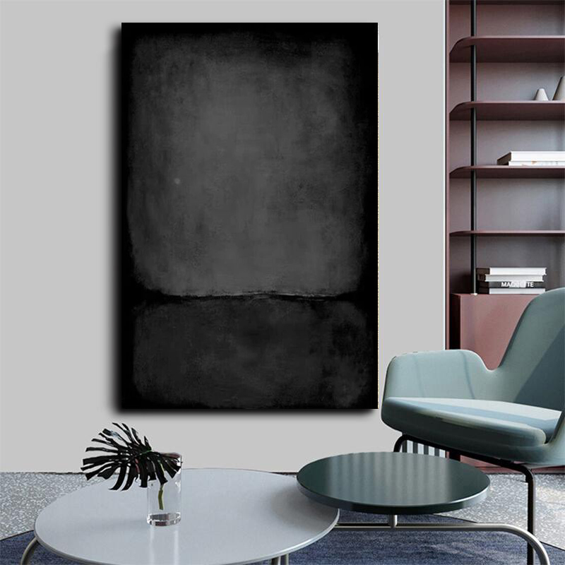 手绘油画现代厚底肌理画客厅玄关