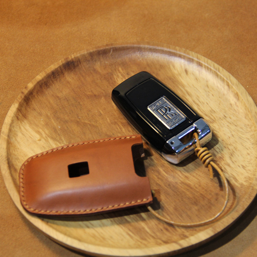 新款劳斯莱斯钥匙套包库里南幻影老款古思特幻魅影曜影汽车牛皮套