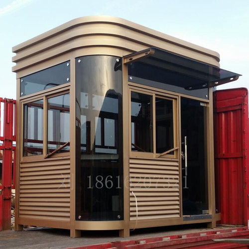 岗亭 保安岗亭 治安岗亭 门卫室值班室休息室收费岗亭 真石漆岗亭