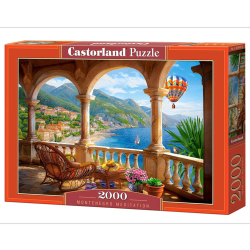新品Castorland巧思进口拼图2000片地中海美景200979