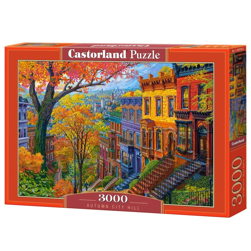 新品Castorland巧思波兰进口拼图3000片 秋城山300709