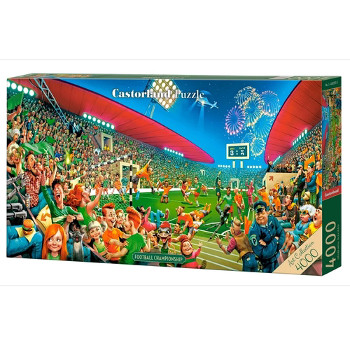 新品Castorland巧思进口拼图4000片 足球世界杯400393