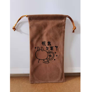 适用华为Mate60pro可爱手机布绒袋mate70手机包mate50/40防尘收纳