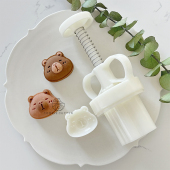 20g30g网红卡皮巴拉绿豆糕点月饼模具新款 烘焙模 可爱卡通动物广式