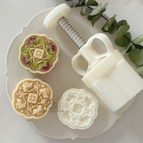 卷卷原创75g葡天同庆月饼模具