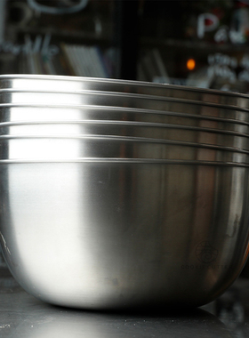 日本Cotta打蛋盆 304不锈钢料理盆和面加厚沙拉搅拌奶油打发盆