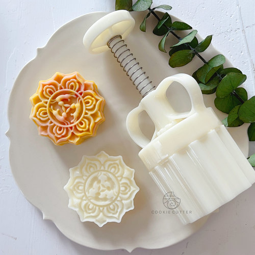 敦煌三兔共耳中秋节月饼模具
