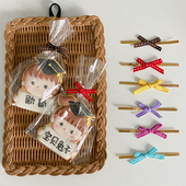 人气烘焙包装 多色蝴蝶结扎丝零食塑料袋封口扎带礼品困扎带20个装