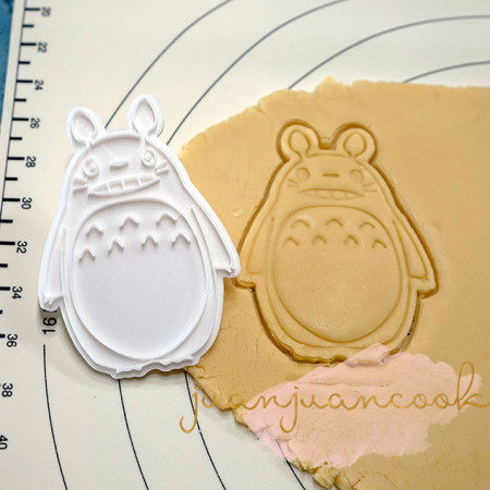 龙猫宫崎骏系列动画片人气卡通定制曲奇翻糖糖霜饼干模