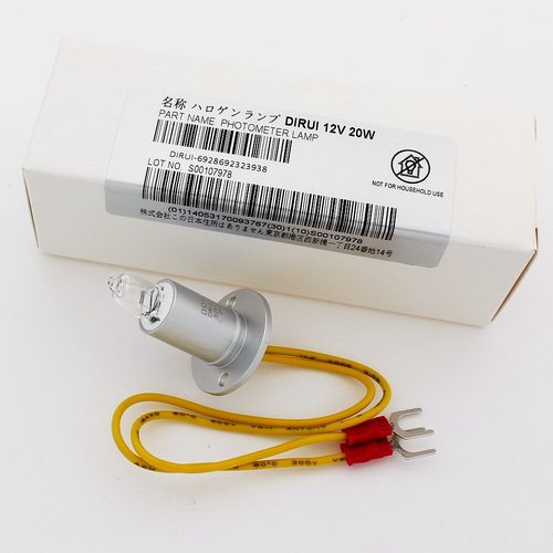 DIRUI迪瑞CS-600 800 1200 CS-1300生化仪分析光源灯泡12V20W带线