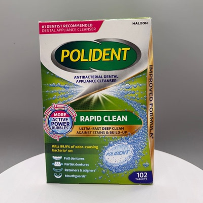 美国进口保丽净假牙清洁片