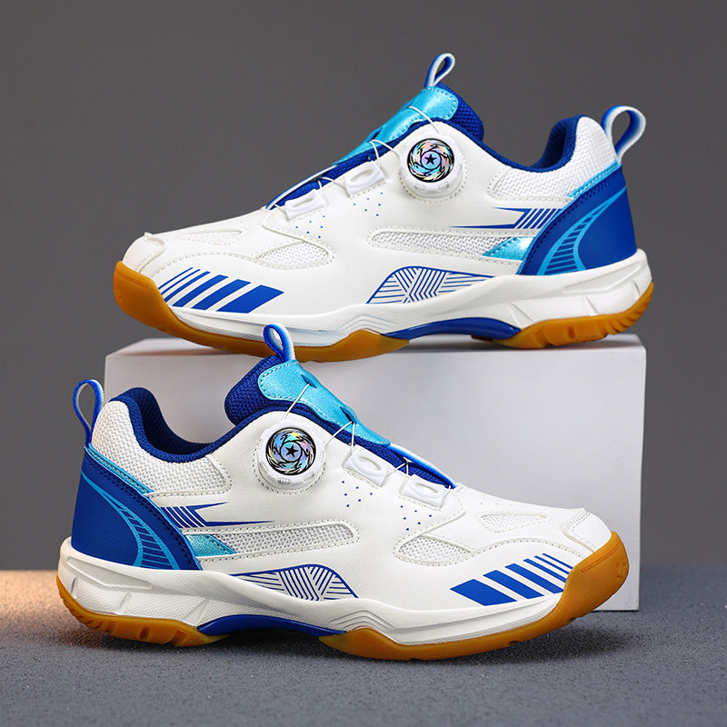 男童羽毛球鞋子2026春秋新款网面透气男孩运动鞋中大童儿童跑步鞋