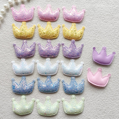 亮片皇冠半成品手工diy