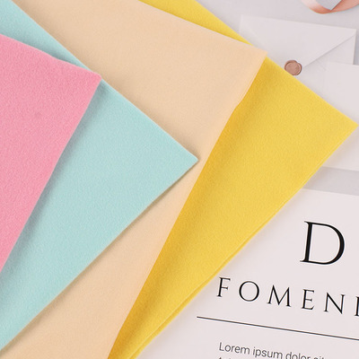 抓毛牛奶丝磨毛弹力布瑜伽服汗布