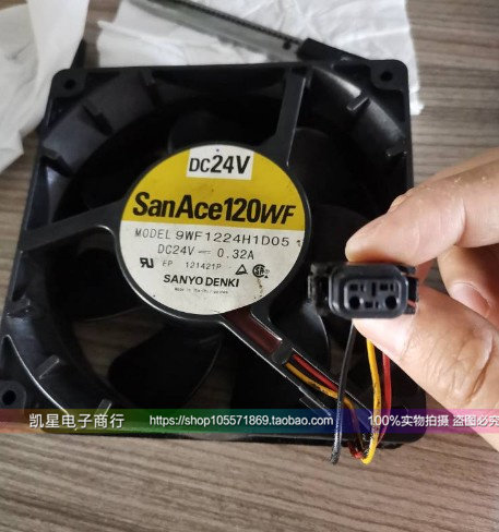 12厘米风扇发那科专用带防水插头