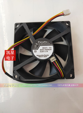 全新日本pana 9厘米 9025 24V变频器风扇 0.17A FBA09A24H