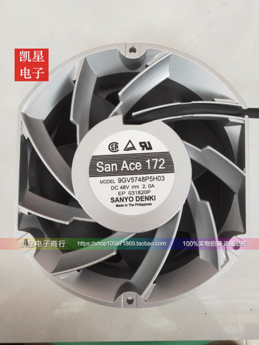 原装三洋9GV5748P5H03/09 48V 2.0ASUN 541-0573 SPARC M5000风扇