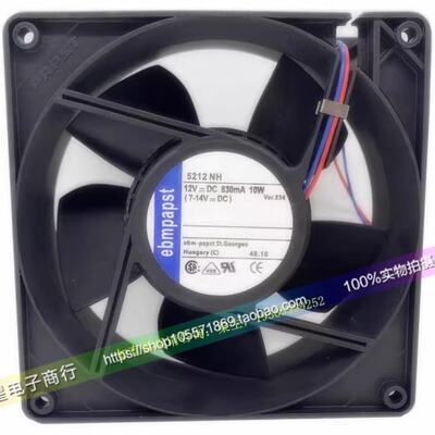 ebmpapst12V变频器冷却散热风扇