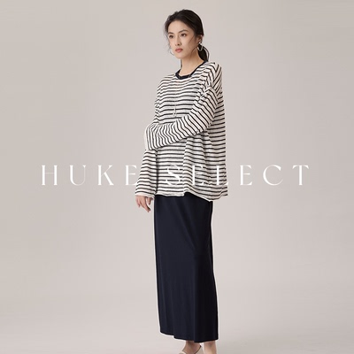 胡可的买手店 PH KARIN 慵懒风通勤休闲显瘦两件套针织套装裙女