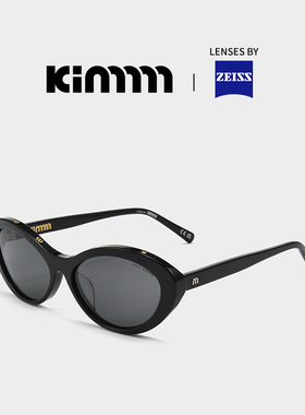 胡可的买手店 Kimmmm猫眼板材时尚拼色太阳镜女慵懒风墨镜CINCIN