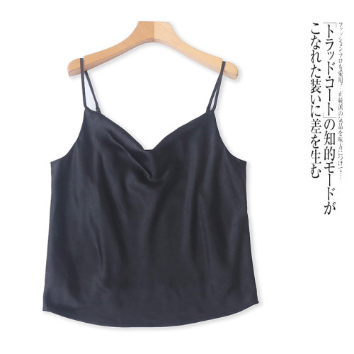 HH5530外贸欧美单女士吊带上衣春夏新款抹胸纯色修身百搭性感背心