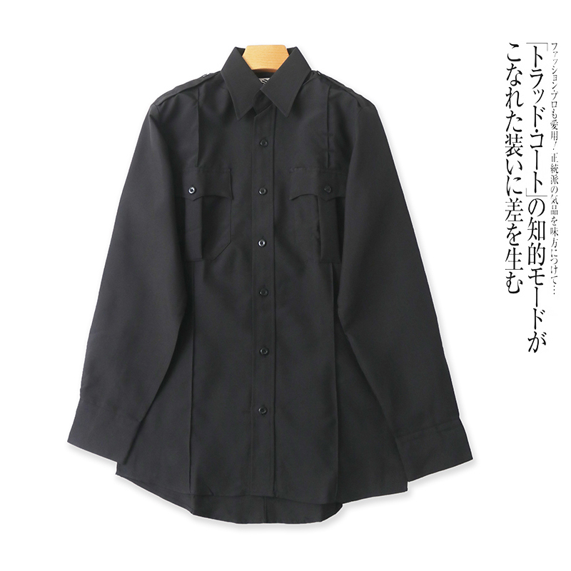 外贸欧美男士长袖衬衫秋季新款宽松透气复古大码工装制服休闲衬衣