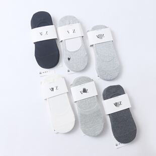 D5297外贸欧美单女士船袜春夏新款 防滑不掉跟吸汗浅口隐形棉袜