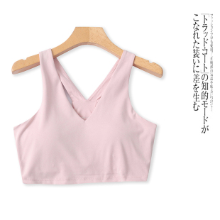 N0789外贸欧美短款 透气健身跑跑步瑜伽美背 高腰运动背心春夏新款