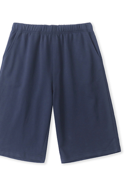 G6120休闲男女同款运动短裤春夏新款松紧腰宽松学院风五分阔腿裤