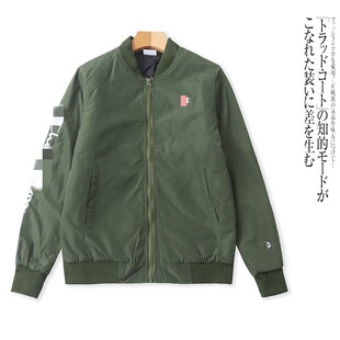 立领宽松时尚 新款 棒球服棉服 棉衣冬季 I0233外贸欧美单潮流男士