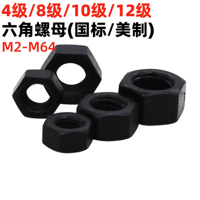 金固盈六角螺母发黑系列