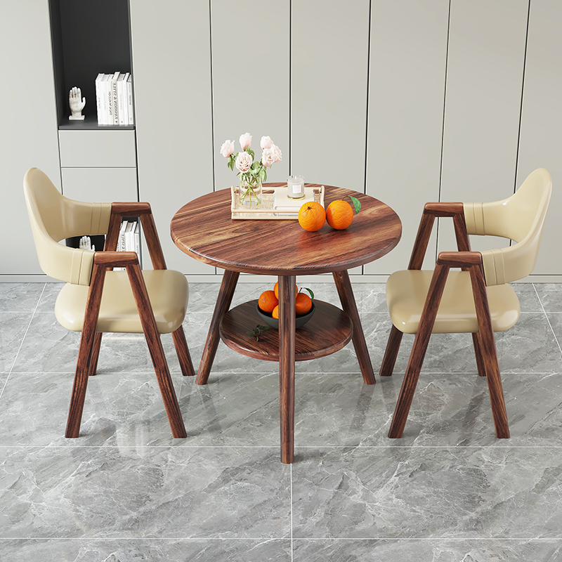 休闲洽谈接待小圆桌阳台茶桌椅