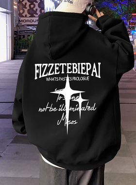 BRSLAB 2023AW美式加绒连帽套头卫衣 CM05/ 保暖加厚外套帽衫