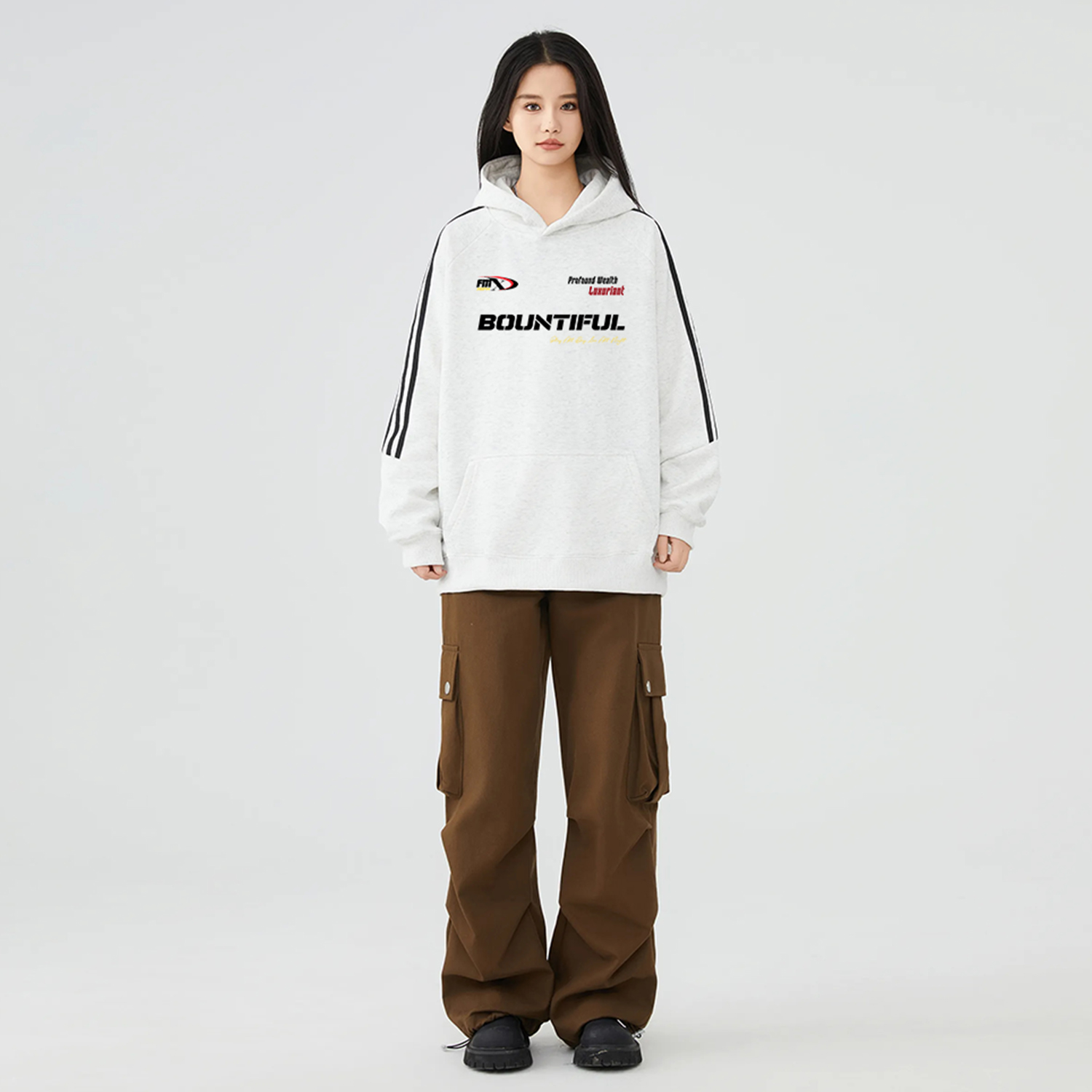 XDFMXDFM*字套头连帽卫衣