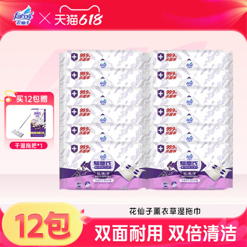 湿巾静电除尘纸花仙子